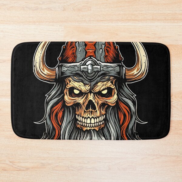 Item preview, Vintage Bearded Skull Viking 7 designed and sold by eyestetix.