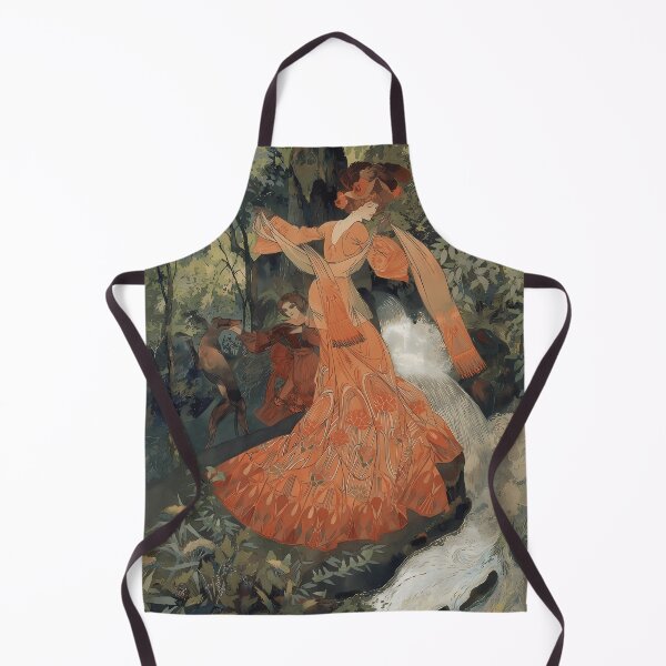 Item preview, Elegante pres d'une Source Georges de Feure designed and sold by NouveauEra.