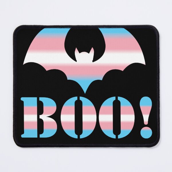 Item preview, Bat Boo Transgender Pride designed and sold by TheirChoice.
