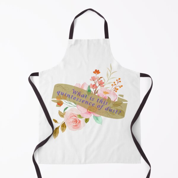 Item preview, What is this quintessence of dust? Flowers and scroll designed and sold by britomarteprime.