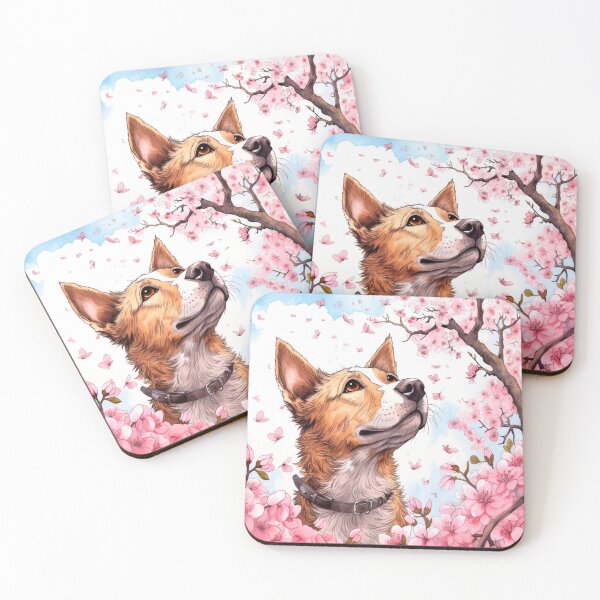 Item preview, Puppy and Flowers designed and sold by Lokastik.