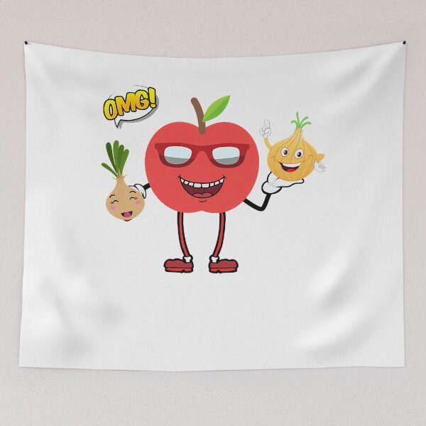 Item preview, Apple and Onion omg designed and sold by StoreRedWhineB.