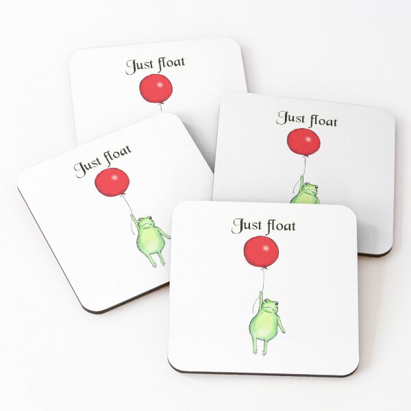 Item preview, Just Float Frog designed and sold by Delfyn Studios.
