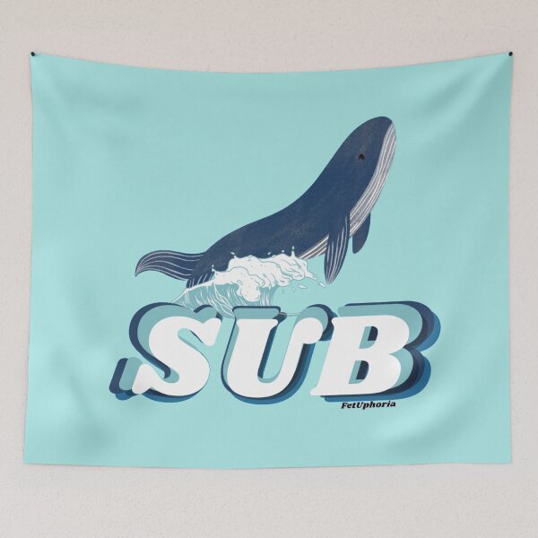 Item preview, Retro Style Whale Sub designed and sold by FetUphoria.