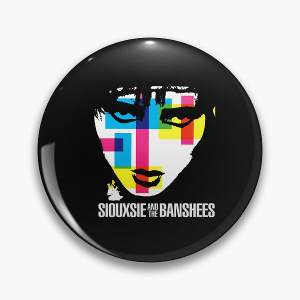 Item preview, Color face siouxsie members and the banshees art designed and sold by ClothingSassyV.