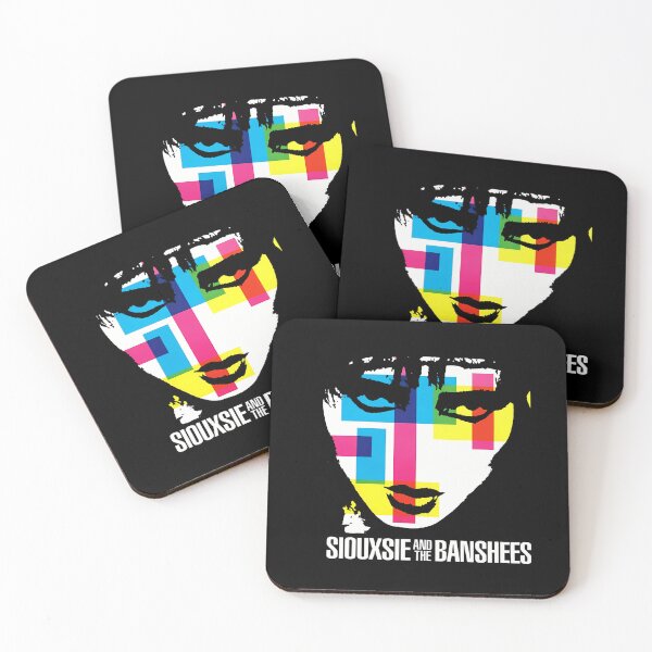 Item preview, Color face siouxsie members and the banshees art designed and sold by ClothingSassyV.