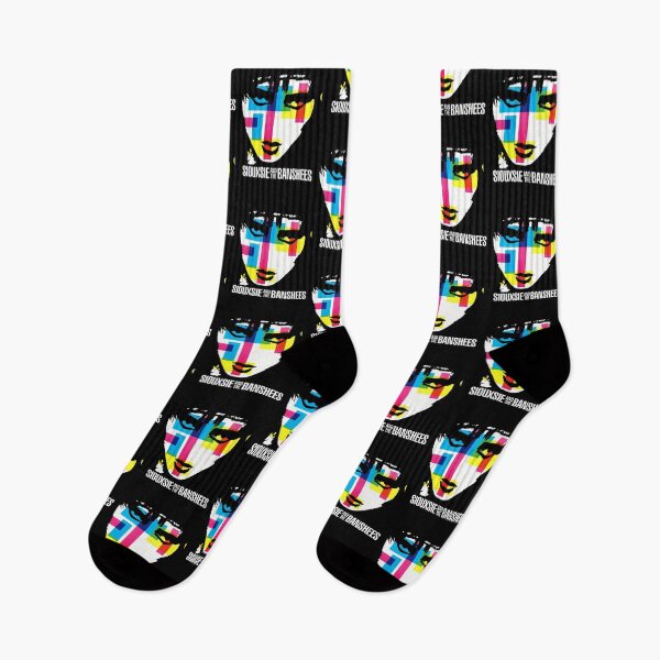 Item preview, Color face siouxsie members and the banshees art designed and sold by ClothingSassyV.