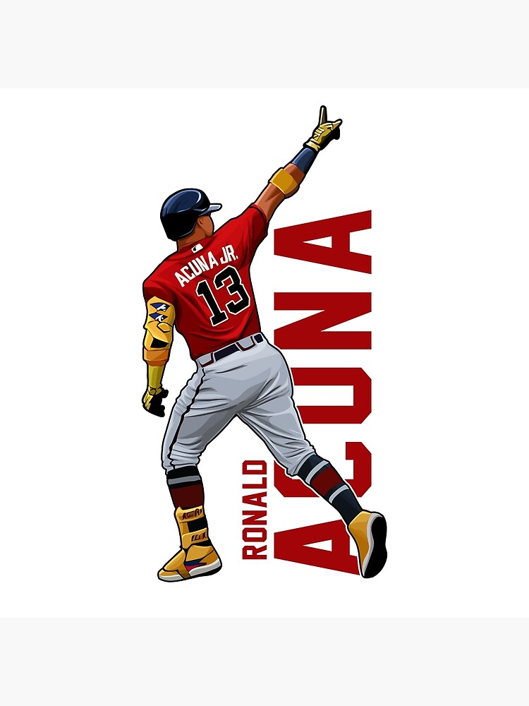 Ronald Acuña Jr. Art Print for Sale by theclemsonj