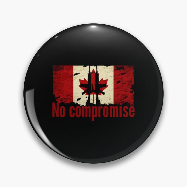 Item preview, Canadian flag no compromise  designed and sold by tooleyveera.