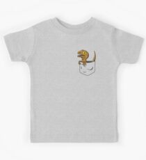Pocket Raptor T-Shirt Kinder T-Shirt