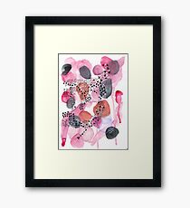 Blood Red Framed Print