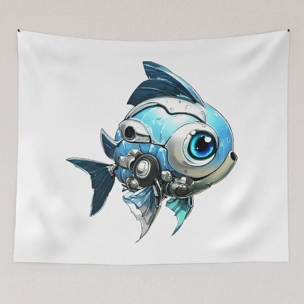 Item preview, Robo-Tropical FIsh! designed and sold by kukamatsu.