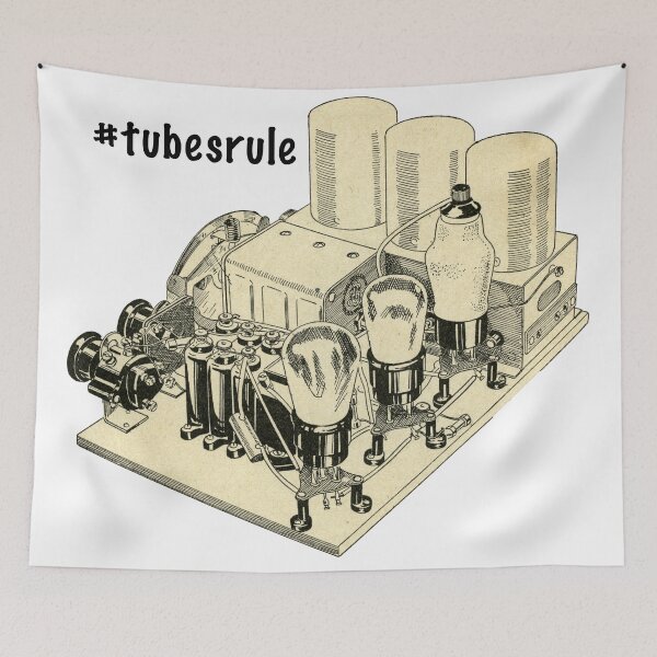 Item preview, Tubes Rule! Analogue Sounds Rock On!  designed and sold by taspaul.