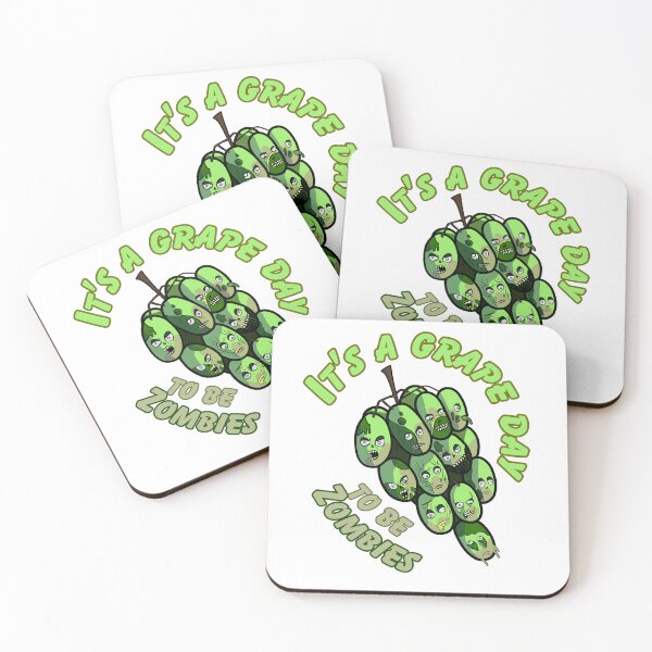Item preview, It's a Grape day to be Zombies designed and sold by Fr0mtheMachine.