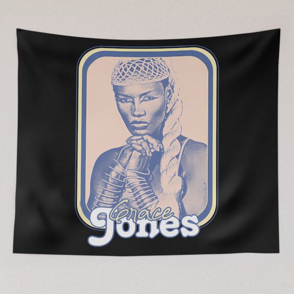 Item preview, Grace Jones // Retro 80s Aesthetic Fan designed and sold by CrestStella80.
