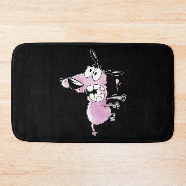 Item preview, Courage the Cowardly Dog - watercolor designed and sold by HollandVileC.