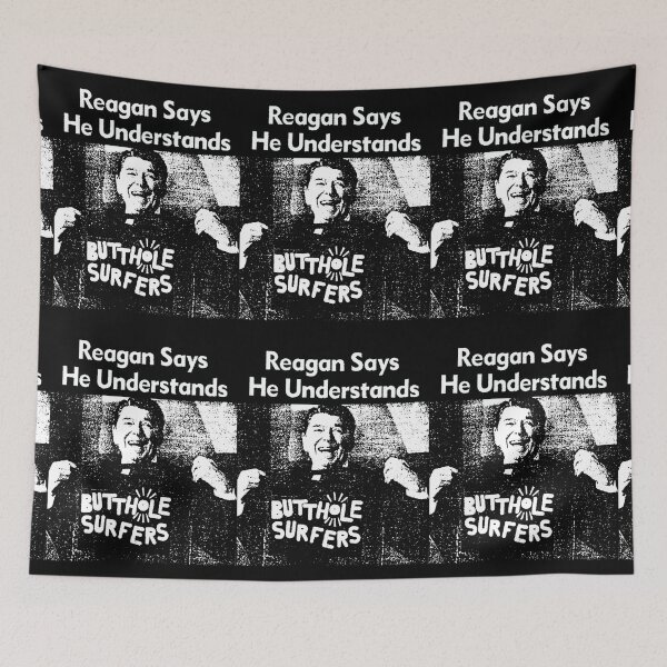 Item preview, Butthole Surfers - Reagan Says He Understands Active  designed and sold by GretchenOdowd.