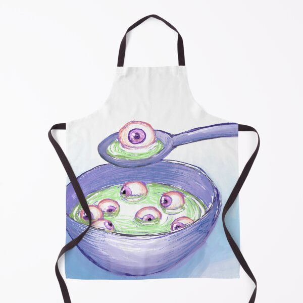 Item preview, Eye Soup surreal sketch illustration designed and sold by Yarn Wolf Creations.