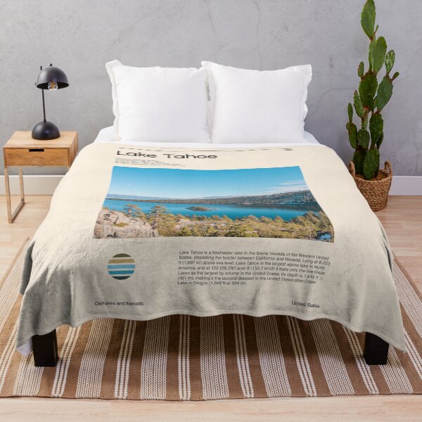 Item preview, Visit Lake Tahoe, United States (Travel poster) designed and sold by RabbitK.