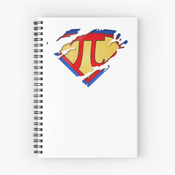 Item preview, Super Pi Math Symbol Ripped Material Hero Parody Graphic designed and sold by TocaLuna.