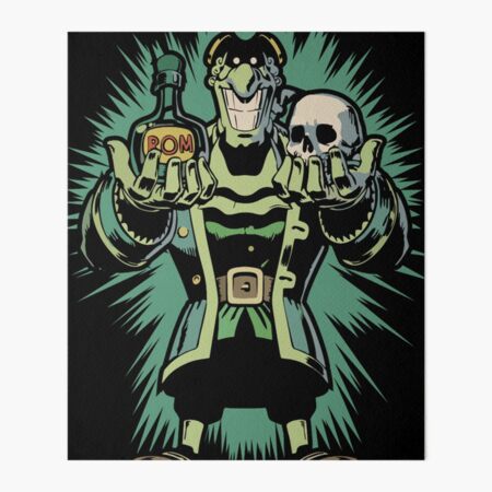 Dr Livesey Phonk Art Board Print by Lowgik