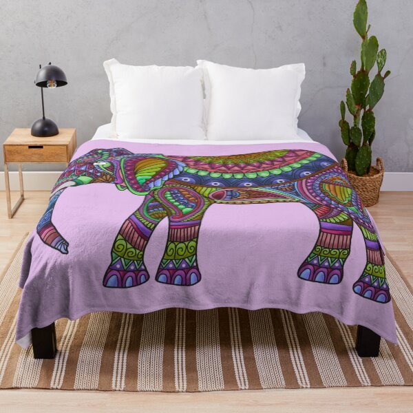 Item preview, Decorated Elephant designed and sold by LizCoatsArtNZ.