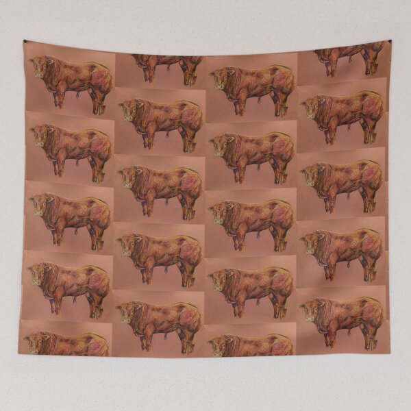 Item preview, Lincolnshire Red Bull designed and sold by emma schmitt.