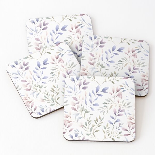 Item preview, watercolor leaves seamless pattern designed and sold by SteveJJ30.