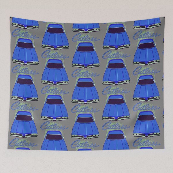 Item preview, Oldsmobile Cutlass 1969 - blue designed and sold by egaywanna.