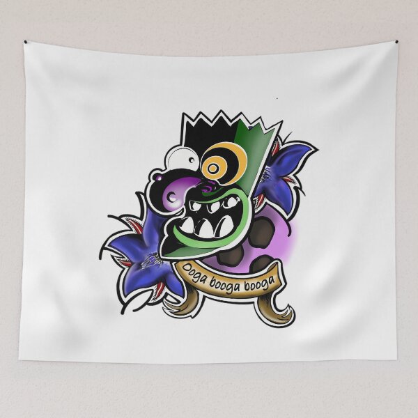 Item preview, Courage The Cowardly Dog Ooga Booga Mask 1 designed and sold by BoutiqueJungl.