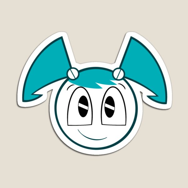 MLAATR - XJ-9 a.k.a. Jenny Smiling Sticker for Sale by mvelas17