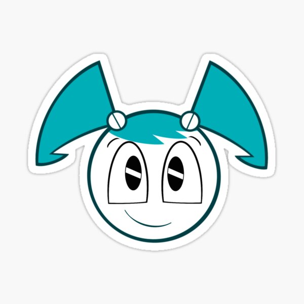 MLAATR - XJ-9 a.k.a. Jenny Smiling Sticker for Sale by mvelas17