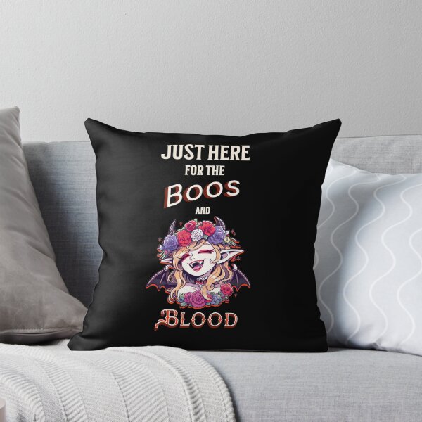 Item preview, Just Here For The Boos And Blood designed and sold by ZenEverAI.