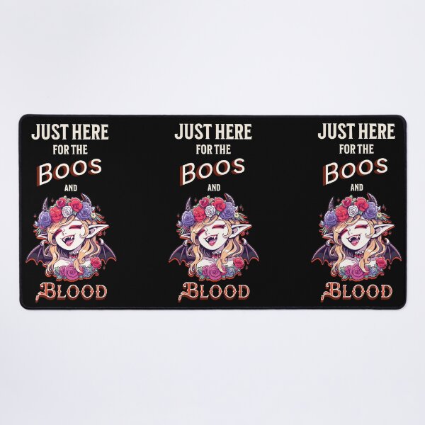 Item preview, Just Here For The Boos And Blood designed and sold by ZenEverAI.