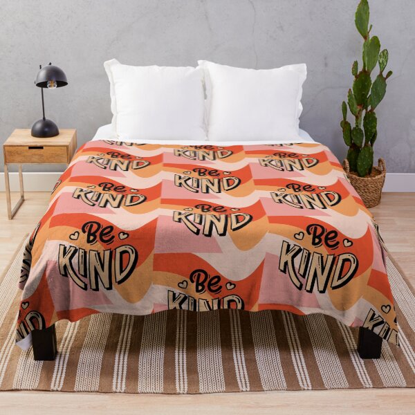 Item preview, Rainbow Retro Aesthetics Quote | Be Kind designed and sold by ISayHeaven.