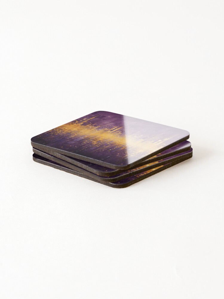 Thumbnail 4 of 5, Coasters (Set of 4), Luminous designed and sold by RicoInStudios.
