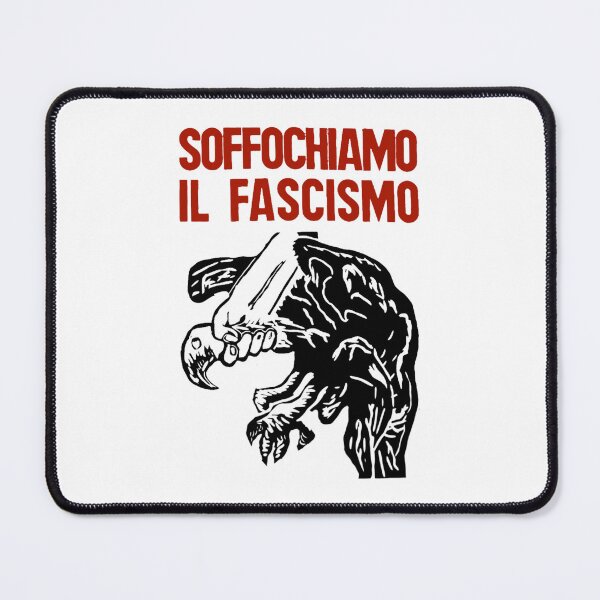Item preview, Vintage Italian Anti-Fascism Print (Suffocate Fascism) designed and sold by luonngongg.
