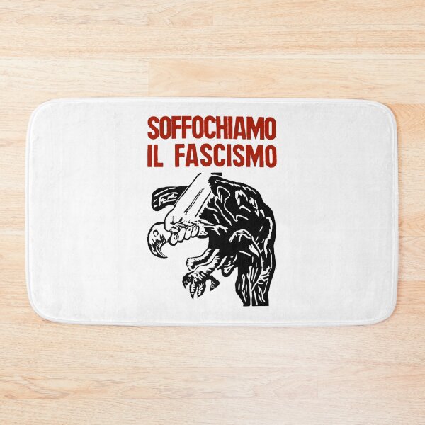 Item preview, Vintage Italian Anti-Fascism Print (Suffocate Fascism) designed and sold by luonngongg.