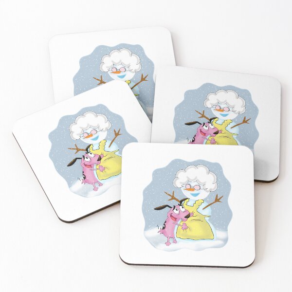 Item preview, Courage the Cowardly Dog winter Muriel snowman designed and sold by HollandVileC.