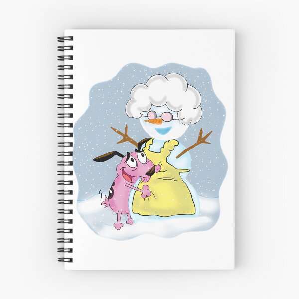 Item preview, Courage the Cowardly Dog winter Muriel snowman designed and sold by HollandVileC.