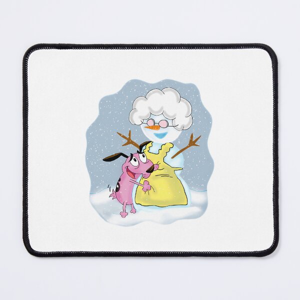 Item preview, Courage the Cowardly Dog winter Muriel snowman designed and sold by HollandVileC.
