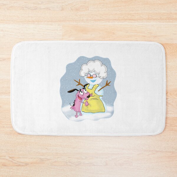 Item preview, Courage the Cowardly Dog winter Muriel snowman designed and sold by HollandVileC.