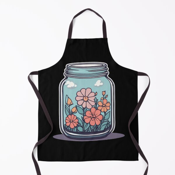 Artikelvorschau, Niedliches Einmachglas mit Blumenmuster – Blüte im Glas entworfen und verkauft von Aleksander Frączek.