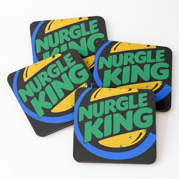Item preview, Nurgle King Logo designed and sold by MosheBraun.