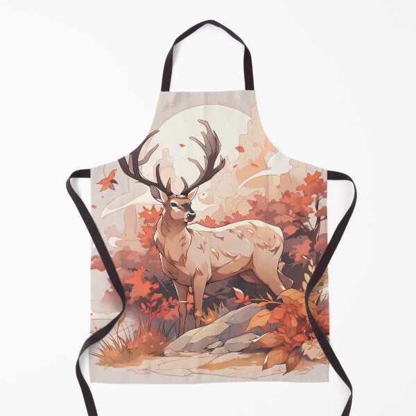 Item preview, Proud Deer in Fall Forest Setting designed and sold by InkedBeasts.