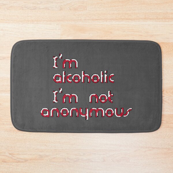 Item preview,  every Friday I'm drunk. Alka, I love you, alcoholics every day pixel art designed and sold by 4rpixs.