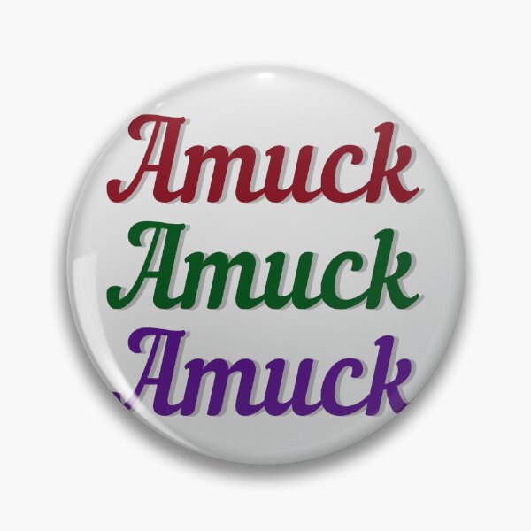 Item preview, Amuck Amuck Amuck Halloween Movie Quote Red Green Purple designed and sold by Sunshine-Dreams.