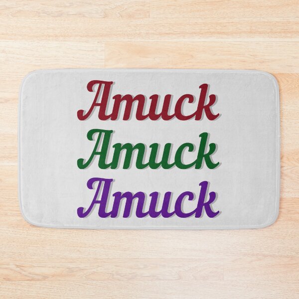 Item preview, Amuck Amuck Amuck Halloween Movie Quote Red Green Purple designed and sold by Sunshine-Dreams.