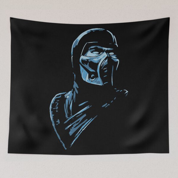 Item preview, Sub-Zero Mortal kombat Fan art designed and sold by FarmerBodhiA.