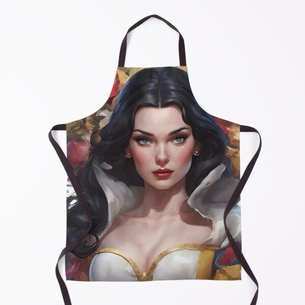 Item preview, Beautiful Fairy Tale Princess in White, Red, and Blue with Pearl Earrings designed and sold by Eliteijr.